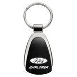 Ford Explorer Keychain & Keyring - Black Teardrop (KCK.XPL)