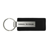 Nissan Titan Keychain & Keyring - Premium Leather (KC1540.TIT)