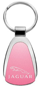 Jaguar Keychain & Keyring - Pink Teardrop (KCPNK.JAG)