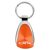 Plymouth GTX Keychain & Keyring - Orange Teardrop (KCORA.GTX)