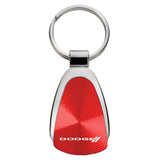 Dodge Stripe Keychain & Keyring - Red Teardrop (KCRED.DODS)