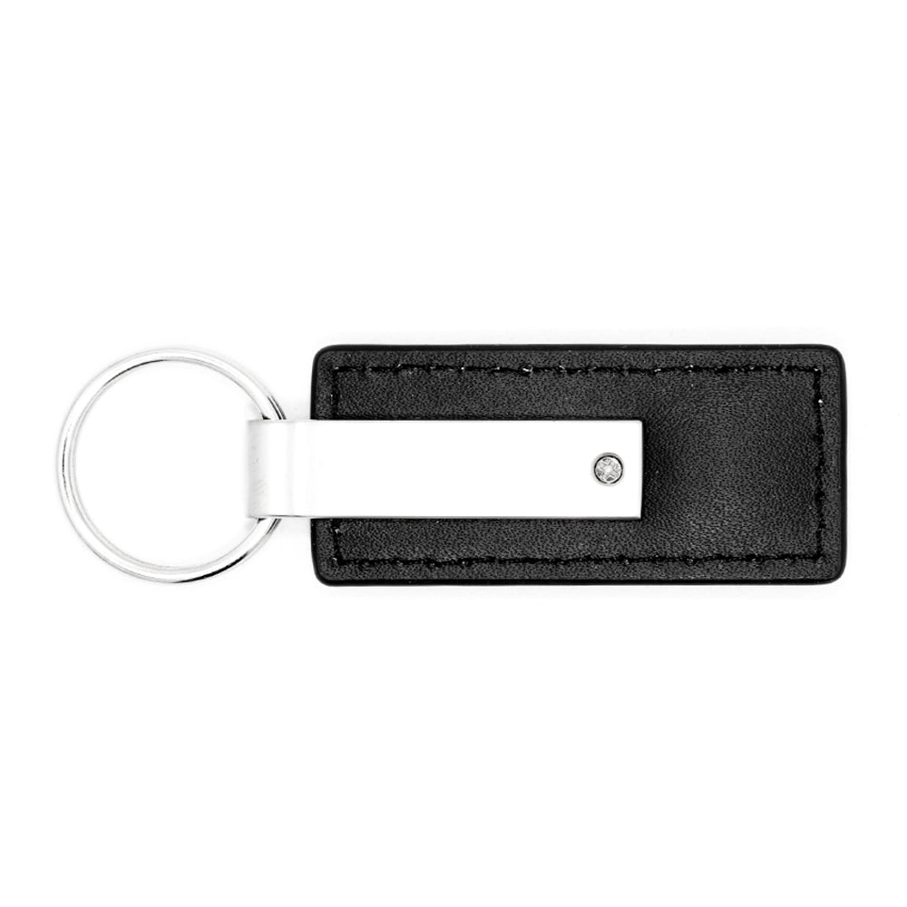 Auto Car Keychain Black Leather Business Key Chain for Key Fob and Key With  Metal Carabiner Hook, Mitsubishi price in UAE,  UAE