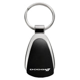 Dodge Stripe Keychain & Keyring - Black Teardrop (KCK.DODS)