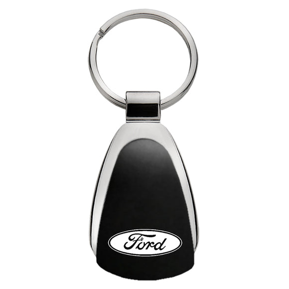 Ford Keychain & Keyring - Black Teardrop (KCK.FOR)