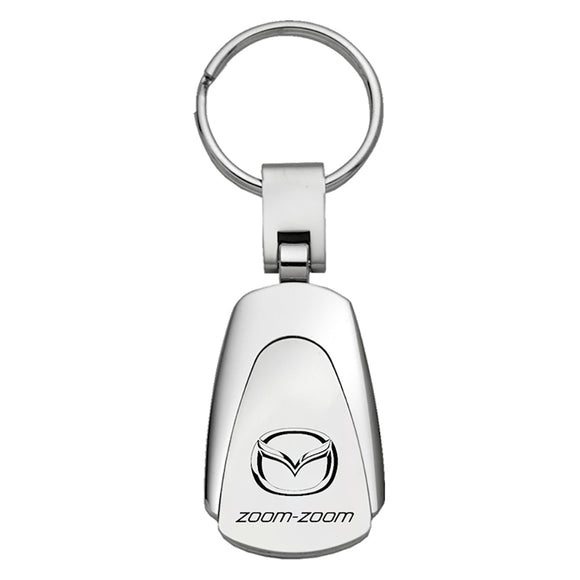 Mazda Zoom Zoom Keychain & Keyring - Teardrop (KC3.ZOO)