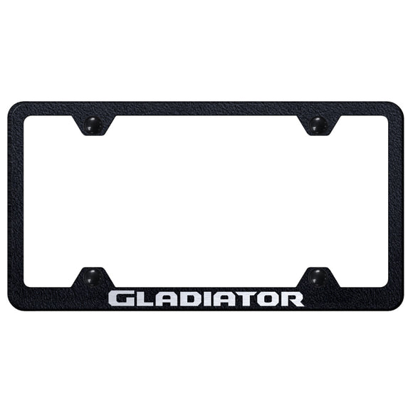 Jeep Gladiator Steel Wide Body Frame - Laser Etched Rugged Black (LFW.GLAD.ERB)