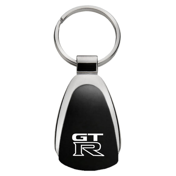 Nissan GT-R Keychain & Keyring - Black Teardrop (KCK.GTR)
