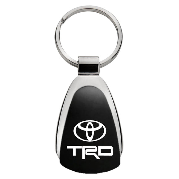 Toyota TRD Keychain & Keyring - Black Teardrop (KCK.TRD)
