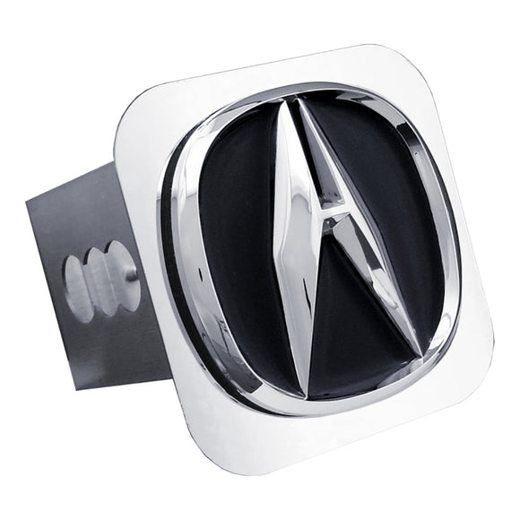 Acura 'Black Fill' Chrome Trailer Hitch Plug (T.ACU.C)