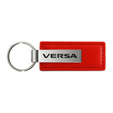 Nissan Versa Keychain & Keyring - Red Premium Leather (KC1542.VSA)