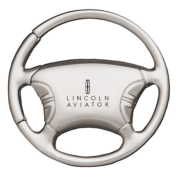 Lincoln Aviator Keychain & Keyring - Steering Wheel (KCW.AVI)