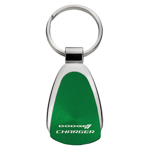Dodge Charger Keychain & Keyring - Green Teardrop (KCGR.CHG)