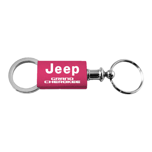 Jeep Grand Cherokee Keychain & Keyring - Pink Valet (KC3718.GRA.PNK)