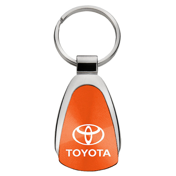 Toyota Keychain & Keyring - Orange Teardrop (KCORA.TOY)