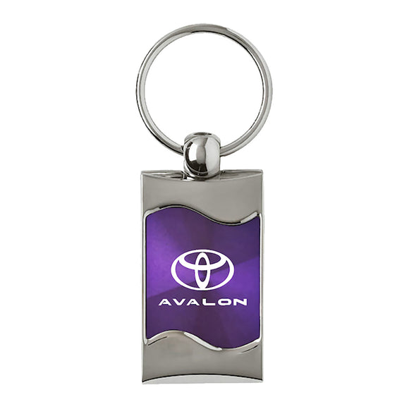 Toyota Avalon Keychain & Keyring - Purple Wave (KC3075.AVA.PUR)
