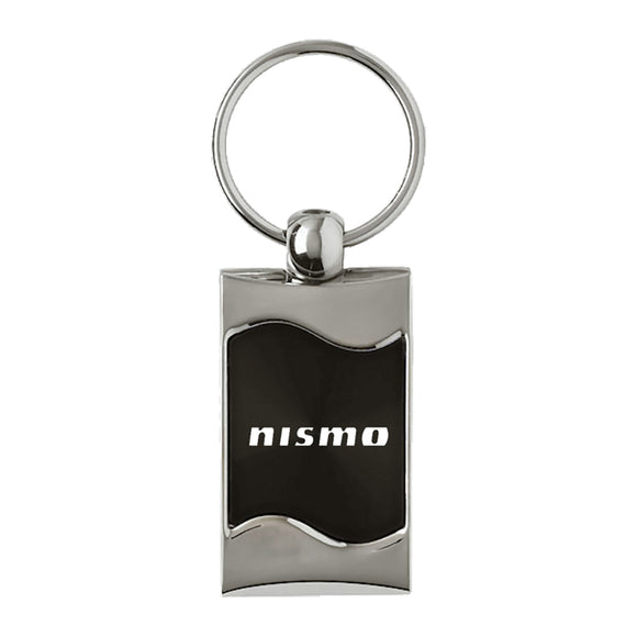 Nissan NISMO Keychain & Keyring - Black Wave (KC3075.NSM.BLK)
