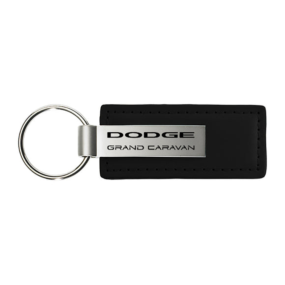 Dodge Caravan Keychain & Keyring - Premium Leather (KC1540.GCV)