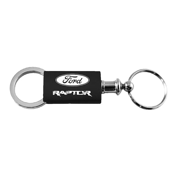 Ford F-150 Raptor Keychain & Keyring - Black Valet (KC3718.RAP.BLK)