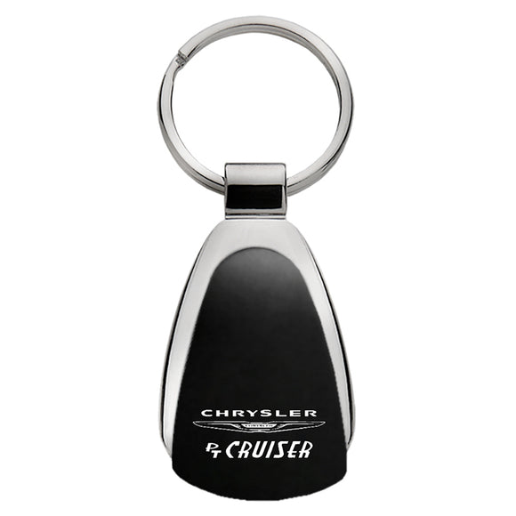 Chrysler PT Cruiser Keychain & Keyring - Black Teardrop (KCK.PTC)