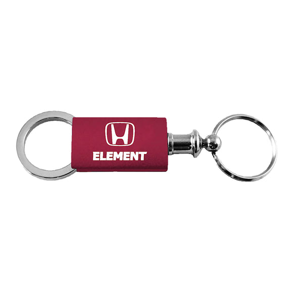 Honda Element Keychain & Keyring - Burgundy Valet (KC3718.ELE.BUR)