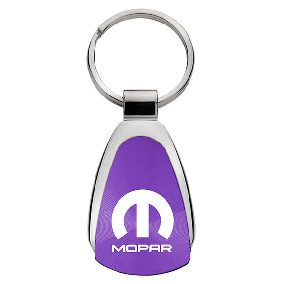 Mopar Keychain & Keyring - Purple Teardrop (KCPUR.MOP)