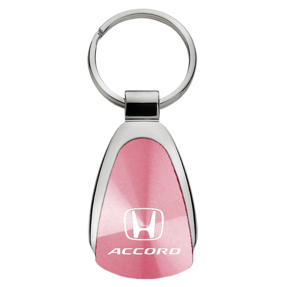 Honda Accord Keychain & Keyring - Pink Teardrop (KCPNK.ACC)