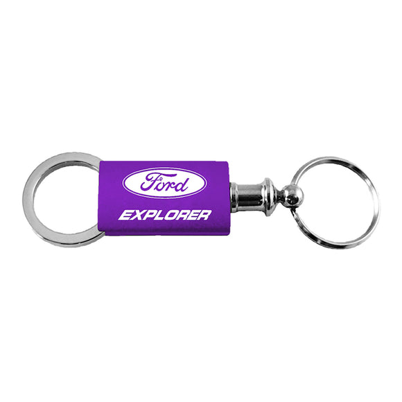Ford Explorer Keychain & Keyring - Purple Valet (KC3718.XPL.PUR)