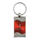 Lincoln Navigator Keychain & Keyring - Red Wave (KC3075.NAV.RED)