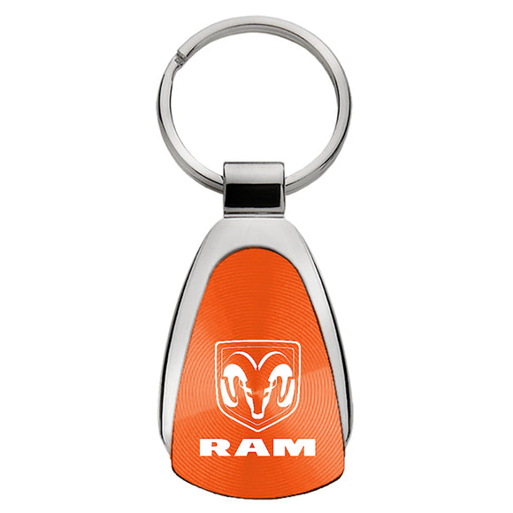 Dodge Ram Keychain & Keyring - Orange Teardrop (KCORA.RAM)