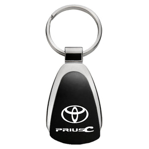 Toyota Prius C Keychain & Keyring - Black Teardrop (KCK.PRIC)