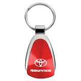 Toyota 4Runner Keychain & Keyring - Red Teardrop (KCRED.4RU)