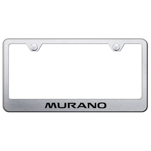 Nissan Murano Brushed License Plate Frame (LF.MUR.ES)