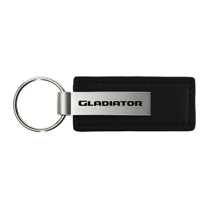 Jeep Gladiator Keychain & Keyring - Premium Leather (KC1540.GLAD)
