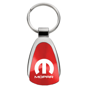 Mopar Keychain & Keyring - Red Teardrop (KCRED.MOP)