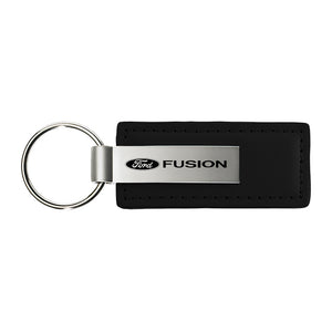 Ford Fusion Keychain & Keyring - Premium Leather (KC1540.FUS)