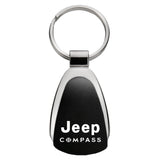 Jeep Compass Keychain & Keyring - Black Teardrop (KCK.CMP)