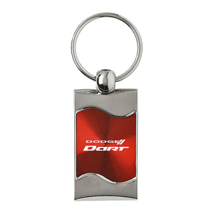 Dodge Dart Keychain & Keyring - Red Wave (KC3075.DART.RED)