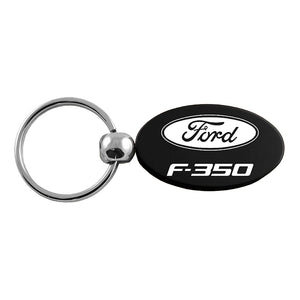 Ford F-350 Keychain & Keyring - Black Oval (KC1340.F35.BLK)