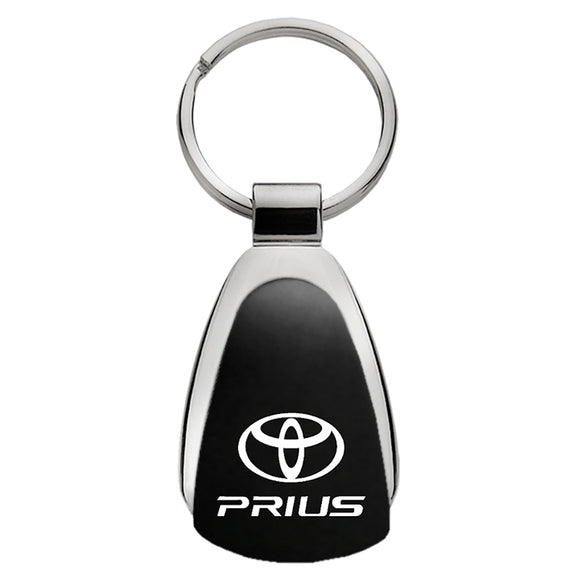 Toyota Prius Keychain & Keyring - Black Teardrop (KCK.PRI)
