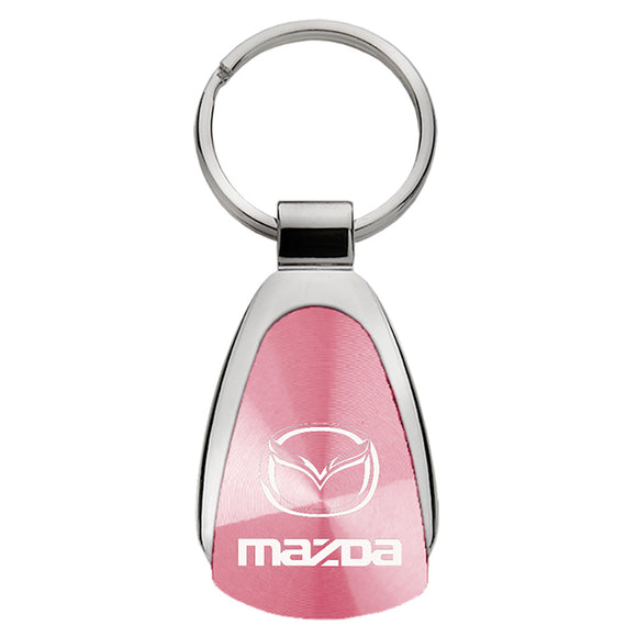 Mazda Keychain & Keyring - Pink Teardrop (KCPNK.MAZ)