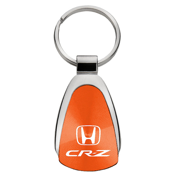 Honda CR-Z Keychain & Keyring - Orange Teardrop (KCORA.CRZ)