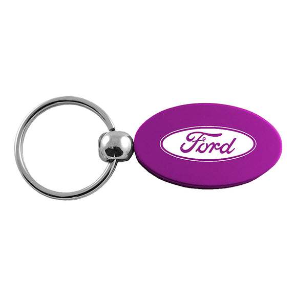 Ford Keychain & Keyring - Purple Oval (KC1340.FOR.PUR)