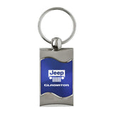 Jeep Gladiator Keychain & Keyring - Blue Wave (KC3075.GLAD.BLU)