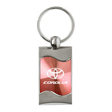 Toyota Corolla Keychain & Keyring - Pink Wave (KC3075.COR.PNK)