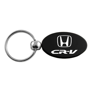 Honda CR-V Keychain & Keyring - Black Oval (KC1340.CRV.BLK)