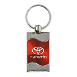 Toyota Tundra Keychain & Keyring - Red Wave (KC3075.TUN.RED)