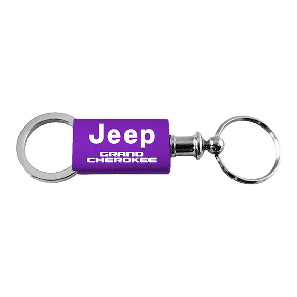 Jeep Grand Cherokee Keychain & Keyring - Purple Valet (KC3718.GRA.PUR)