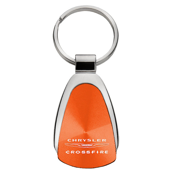 Chrysler Crossfire Keychain & Keyring - Orange Teardrop (KCORA.CRO)