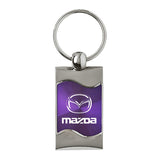 Mazda Keychain & Keyring - Purple Wave (KC3075.MAZ.PUR)