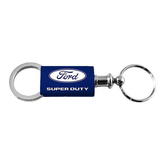Ford Super Duty Keychain & Keyring - Navy Valet (KC3718.DTY.NVY)